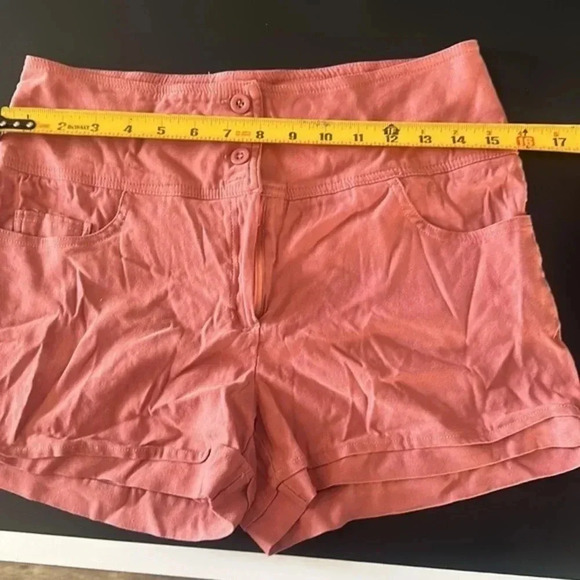 4/$12 Ruby Karat Peach High Waisted‎ Shorts - Picture 5 of 5